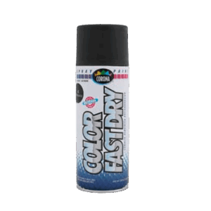Pintura en aerosol, Corona, color negro, SPRAYB