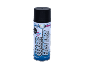 Pintura en aerosol, Corona, color negro mate, SPRAYBM