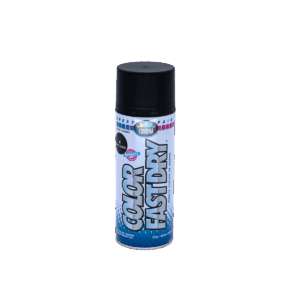 Pintura en aerosol, Corona, color negro mate, SPRAYBM
