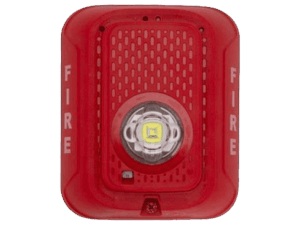 Strobe, Firelite, color rojo, 2 hilos, 12-24V, SRLED-SP
