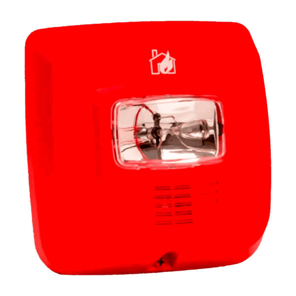 Sirena con strobe para sistemas FireLite, Farenhyt, y Silent Knight, SYS-HS