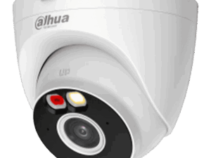 Cámara Turret Dahua WiFi, 5MP, iluminación dual 30m, lente 2.8, audio bidireccional, disuasión activa, SD máx256G, IVS, DMSS APP, DH-T5A-PV
