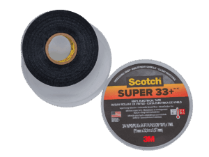Tape, 3M, eléctrico, super 33, color negro, 19mmx20m, TAPE014