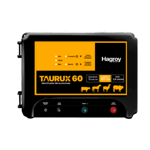 Energizador, Hagroy, cerco eléctrico ganadero 60k, adaptable con paneles solares, IP65, TAURUX60