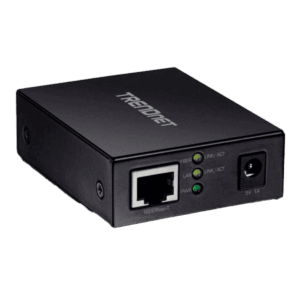 Convertidor de medios TRENDnet, 1 puerto RJ45, 1 puerto SFP, TFCGSFPA