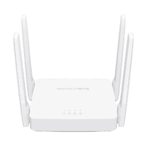 Router, Mercusys, modelo AC10, WiFi, AC1200 doble banda 1200 Mbps, 4 puertos LAN y WAN, TP00073