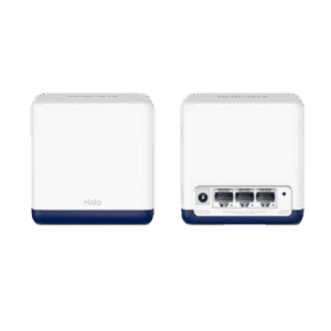 Router, Mercusys, WiFi 5, Mesh, Halo H50G, 2pack, AC1900, 1300Mbps, hasta 100 usuarios, 5Ghz, AC1900