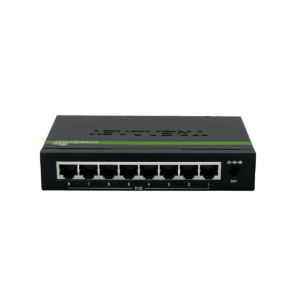 Switch, TRENDnet, 8 puertos PoE+ velocidad 1 000 Mbps por puerto, potencia 123W, capacidad 16 Gbps, TPETG80GA