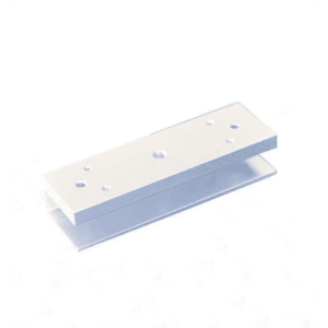 Montaje en U, dlx cerradura 600lbs, puertas de vidrio sin marco, ángulo apertura 90°, dimensiones 180×38×28mm, VI-280U