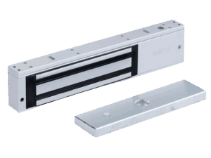 Cerradura magnética, dlx, una puerta, impermeable, 600lbs, voltaje 12V DC o 24V DC, VI300ASW