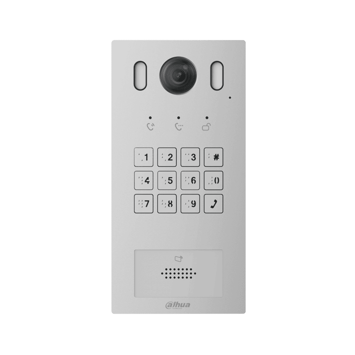 Video portero Dahua IP 1080P con teclado numérico PoE IK08 IP65 DHI-VTO3221E-P
