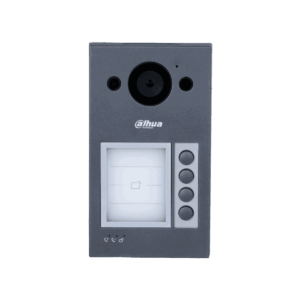Video portero, Dahua, IP, WiFi, 1080P, 4 botones, PoE, IK08, IP65, DHI-VTO3311Q-WP