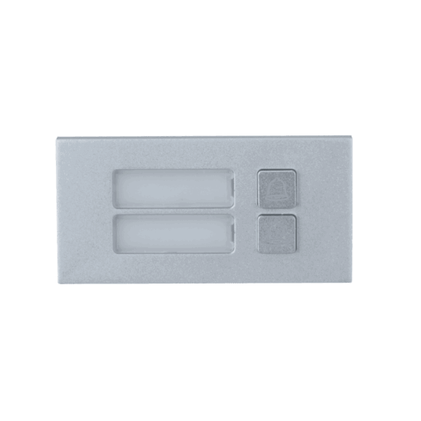 Módulo para video portero, Dahua, 2 botones, aplicable a VTO4202-X, DHI-VTO4202F-MB2