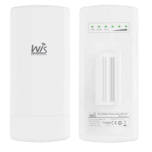 Antena Wis, transmisión inalámbrica, dlx, 5GHZ, 45°, 16DBI, 802, 11AC, hasta 10km, WISQ5300L