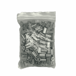 Prensa manga, dlx, aluminio, 1.2mm, paquete con 200pcs, X001MVTBRF