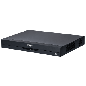 Video grabador, Dahua, 16 canales , 2 HDD 16TB máximo, 4K, H.265, ONVIF , 1 entrada de audio RCA y 1 salidas de audio RCA, Audio por canales. WizSense, DH-XVR5216AN-4KL-I3/T