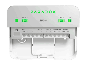 Expansor, Paradox, (M25), inalámbrico, con doble entrada de zona y doble salida de relé, permite control de puertas de garaje, incorpora batería recargable Li-ion 3.7 V, CE/FCC, ZP2M