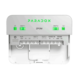 Expansor, Paradox, (M25), inalámbrico, con doble entrada de zona y doble salida de relé, permite control de puertas de garaje, incorpora batería recargable Li-ion 3.7 V, CE/FCC, ZP2M