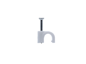 Grapa para cable, Argos, acero, 6mm, paquete de 100unds, 40042
