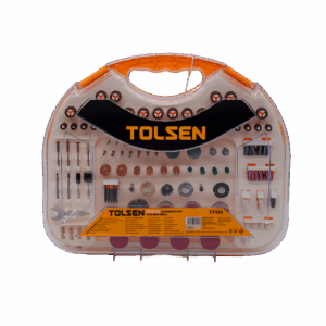 Kit de mini piezas para herramienta rotativa, Tolsen, 250 pcs, 77115