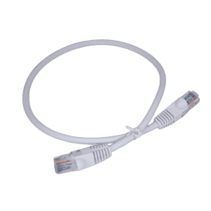 Patch cord, dlx, CAT6 0.5m blanco, LW05