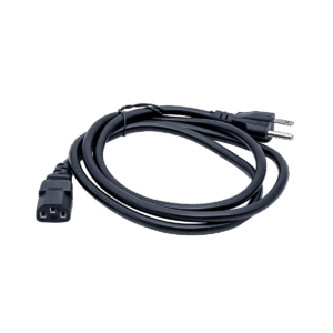 Cable de alimentación, dlx, color negro, AC 1.5m, 10A, 125V, con 3 clavijas, 03322