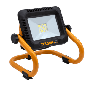 Lámpara de trabajo, Tolsen, inalámbrica, iones de litio, 200W, 20V, 2000LM, no incluye la batería ni el cargador, (se recomienda batería 87472 y cargador 87481), 87312
