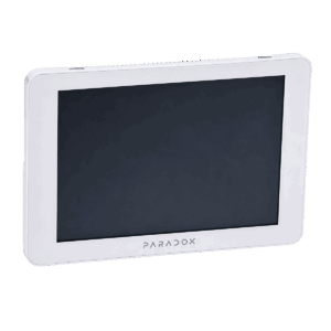 Teclado, Paradox, blanco, para M25, pantalla táctil 7", Wi-Fi B/G/N, resolución 1024x600, batería integrada, 12VDC, K70M
