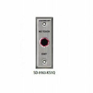 Botón de salida, Enforcer, de proximidad inoxidable, UL, Relé de 1,2 A, IP65, SD-9163-KS1Q