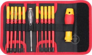 Destornilladores de precisión 11 unidades con probador de fase (TOLSEN)